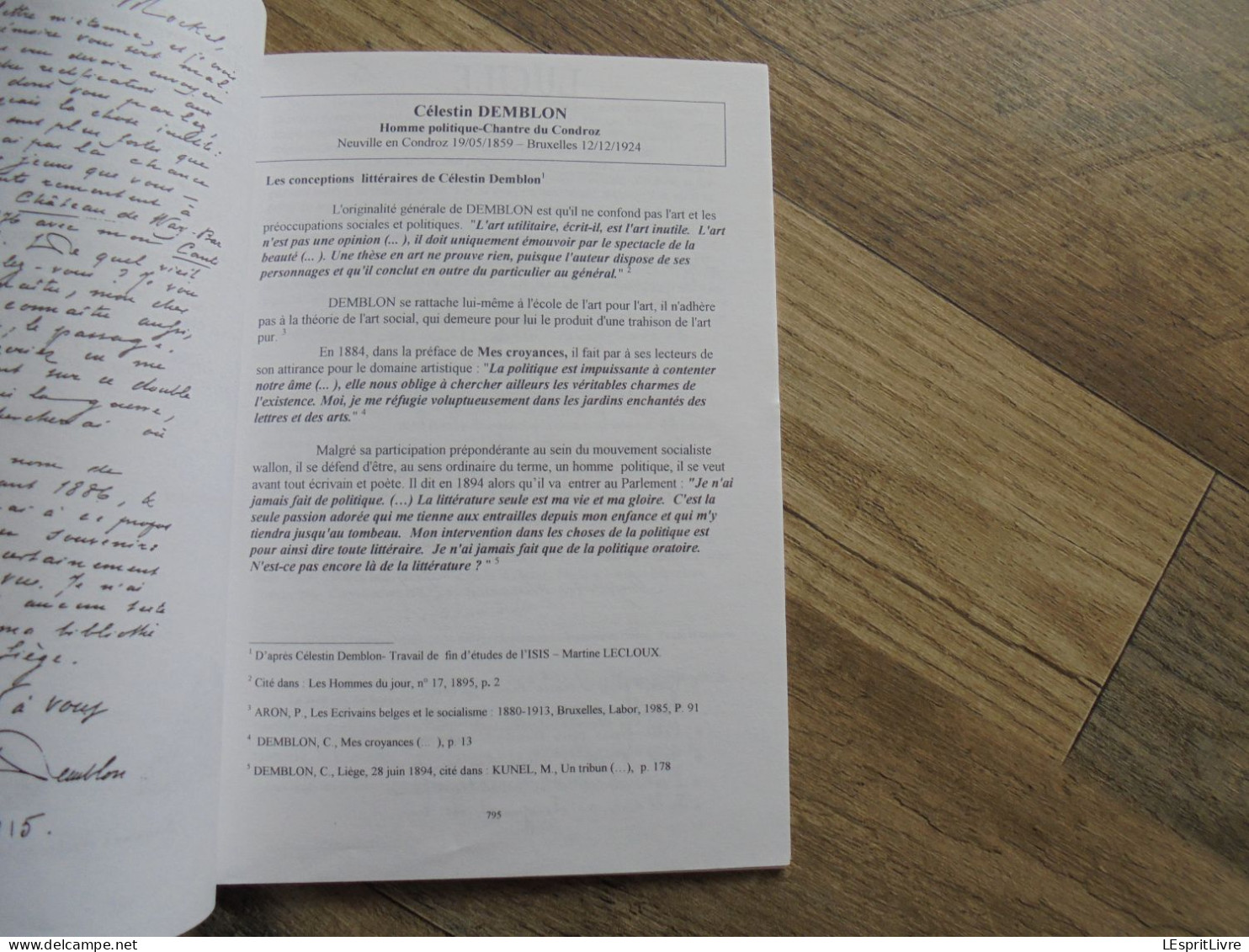 MEMOIRE DE NEUPRE N° 22 Régionalisme Trou Osny Loup Charbonniers Chapelle Sotrez Ecole Cartulaire Neuville Demblon