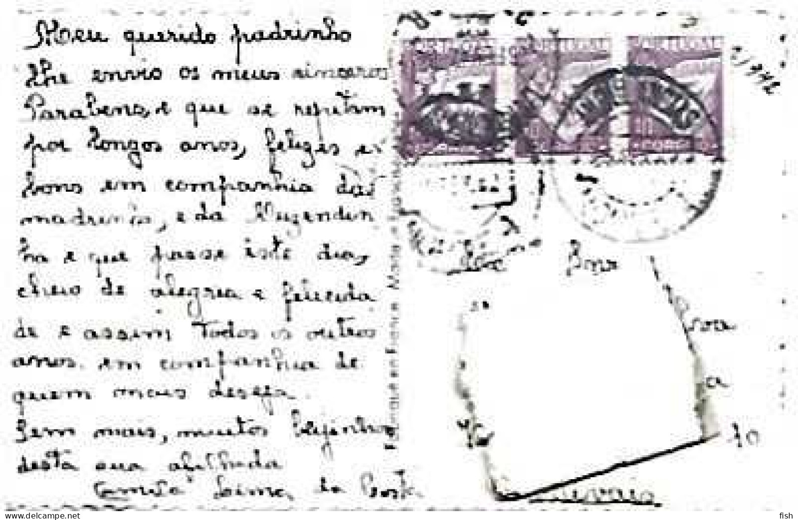 Portugal & Marcofilia, Fantasia, Crianças, Ed. A,R.S Serie 7769,  Via Ambulância, Olivais, Lisboa 1942 (8888) - Storia Postale