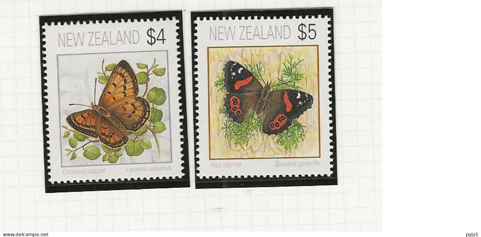 1995 MNH New Zealand Mi 1397-98 Postfris** - Unused Stamps