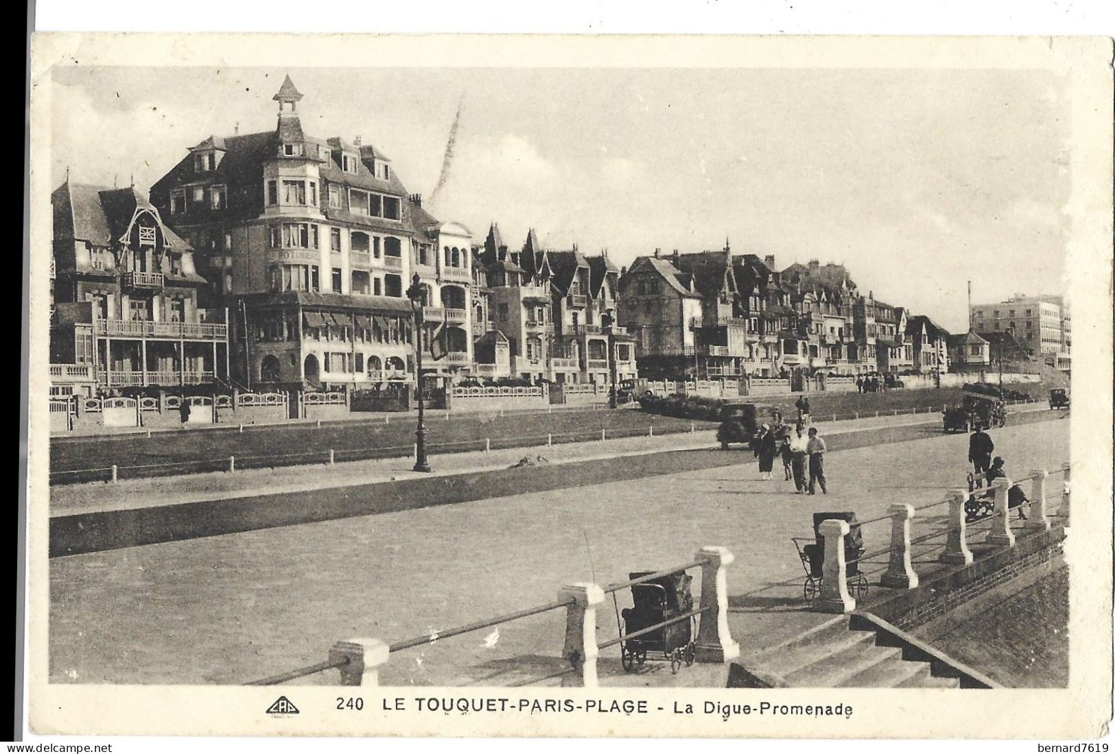 62   Le Touquet  Paris Plage -  La Digue Promenade - Le Touquet