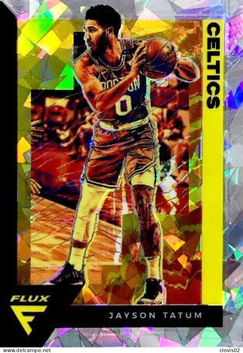7 Jayson Tatum - Boston Celtics - Carte Panini 2020-21 NBA Flux Base Cards - Altri & Non Classificati