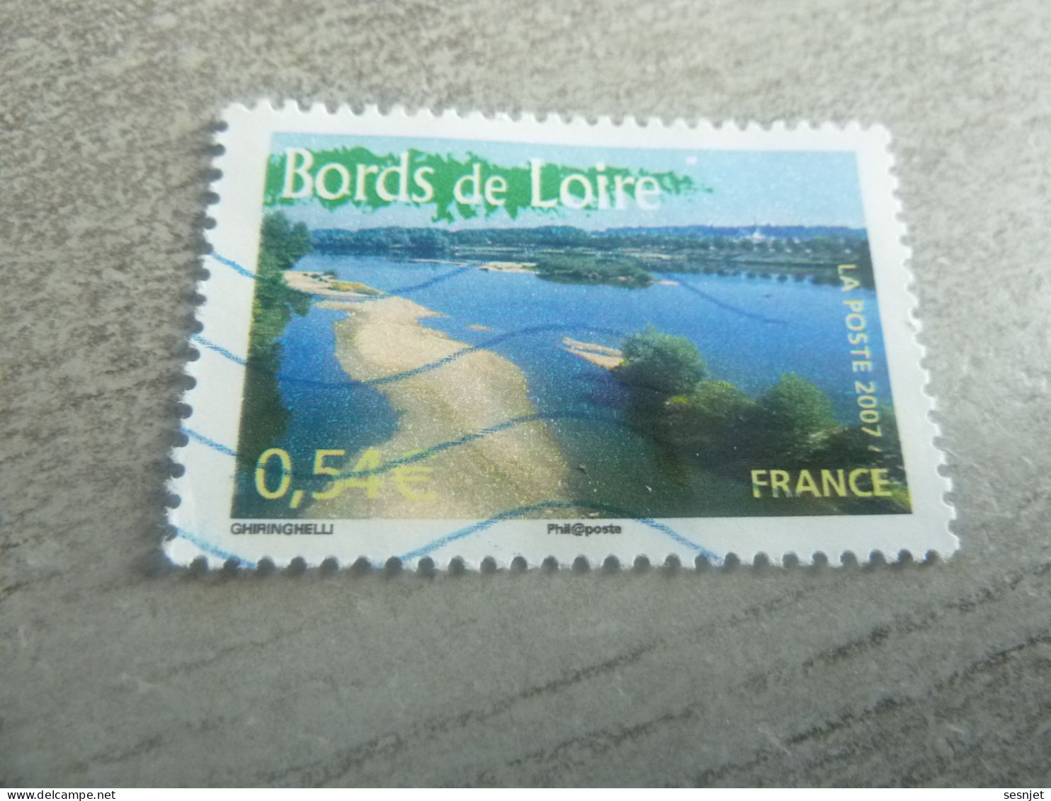Les Bords De Loire - Portrait De Région - La France à Voir - 0.54 € - Yt 4017 - Multicolore - Oblitéré - Année 2007 - - Gebraucht