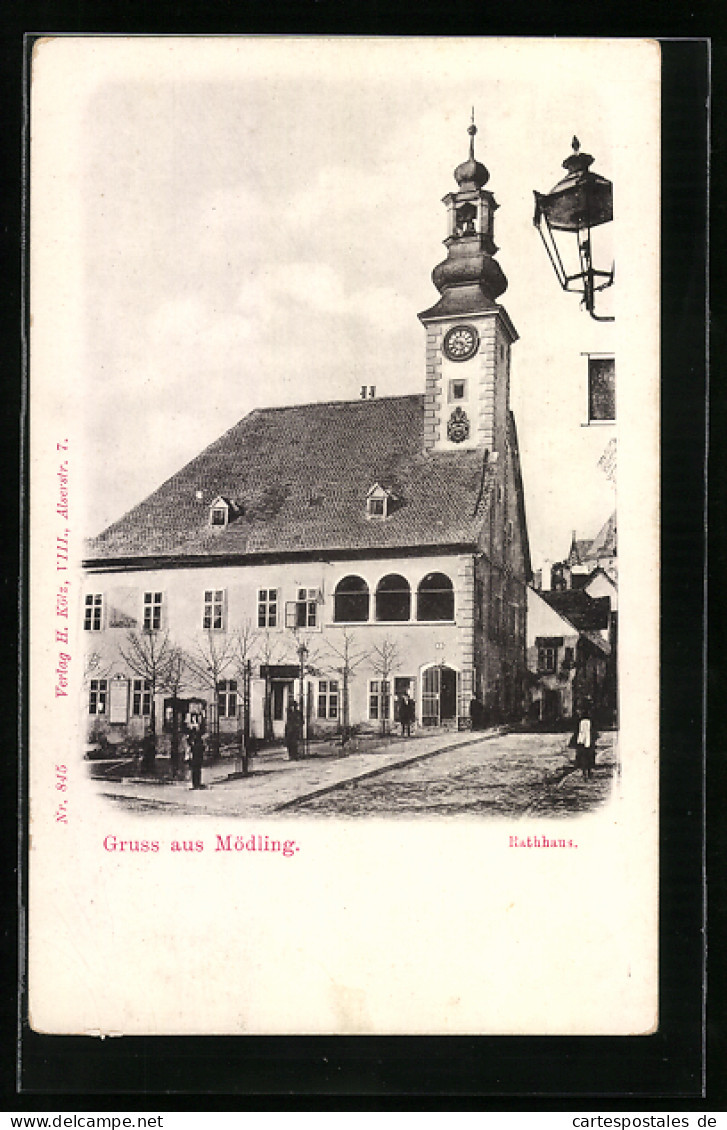 AK Mödling, Rathaus  - Autres & Non Classés