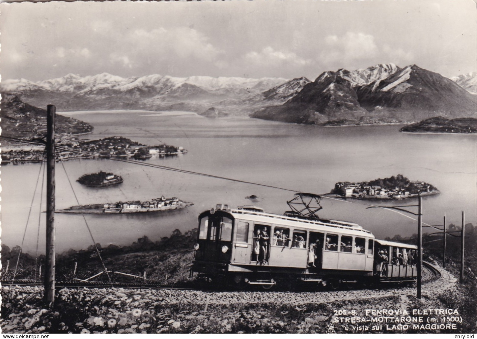 Ferrovia Elettrica Stresa Mottarone - Treno Ferrovia - Andere & Zonder Classificatie