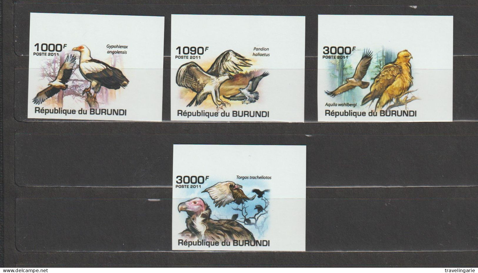 Burundi 2011 Birds Of Prey / Les Rapaces Imperforate/ND MNH/** - Andere & Zonder Classificatie