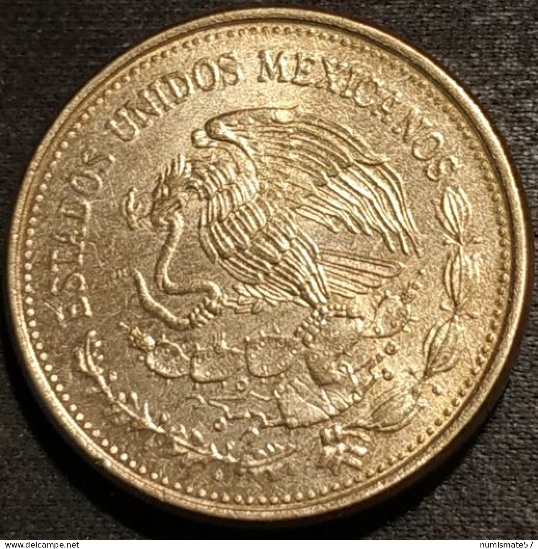 MEXIQUE - MEXICO - 100 PESOS 1985 - Venustiano Carranza Garza - KM 493 - Mexico