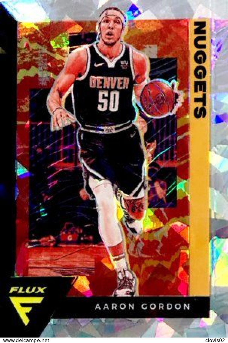 46 Aaron Gordon - Denver Nuggets - Carte Panini 2020-21 NBA Flux Base Cards - Andere & Zonder Classificatie