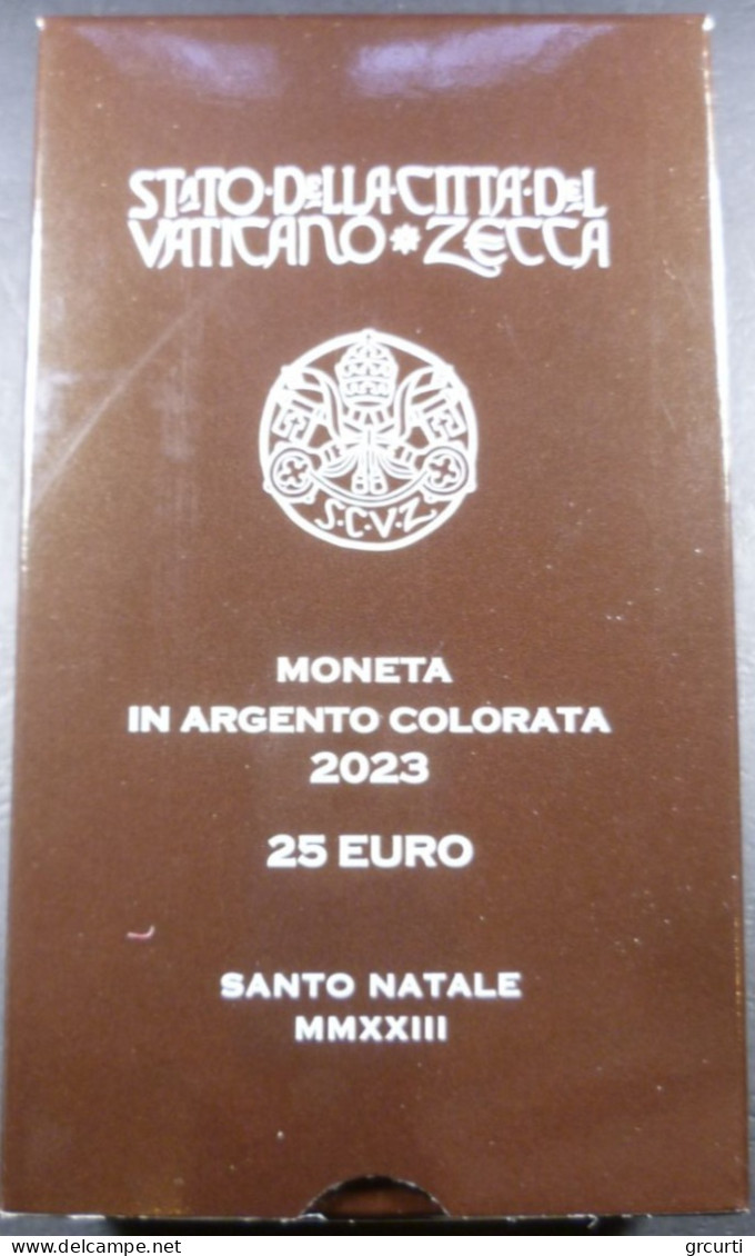 Vaticano - 25 Euro 2023 - Santo Natale - UC# 319