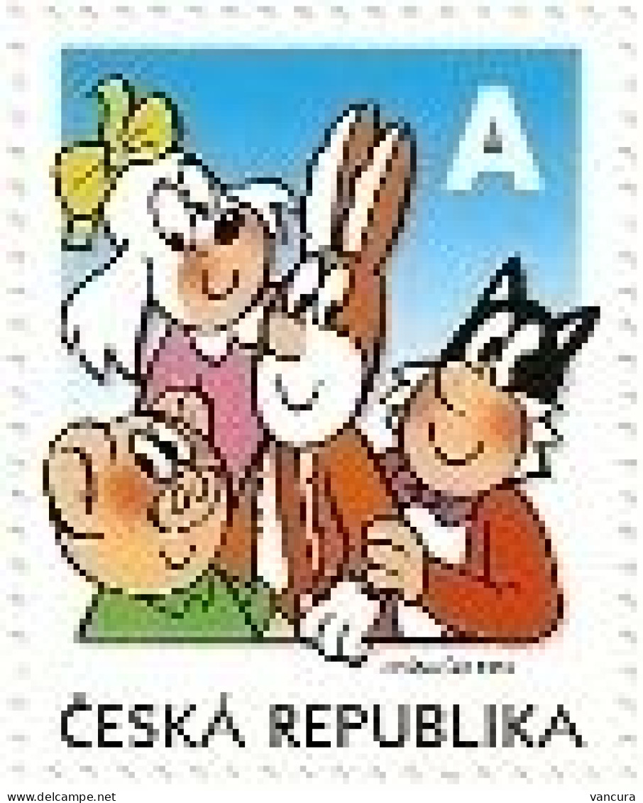 **641 Czech Republic Ctyrlistek Four-Leaf Clover Cartoon 2010 - Bandes Dessinées