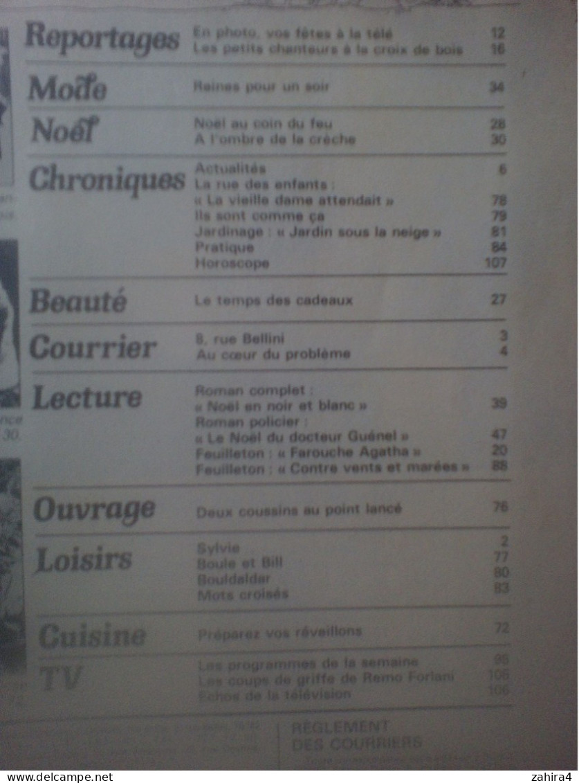 Bonne Soirée N°2967 Noël R Schneider D Balavoine Petits Chanteurs à La Croix De Bois Edgar Canard Boul & Bill C Nobel - General Issues