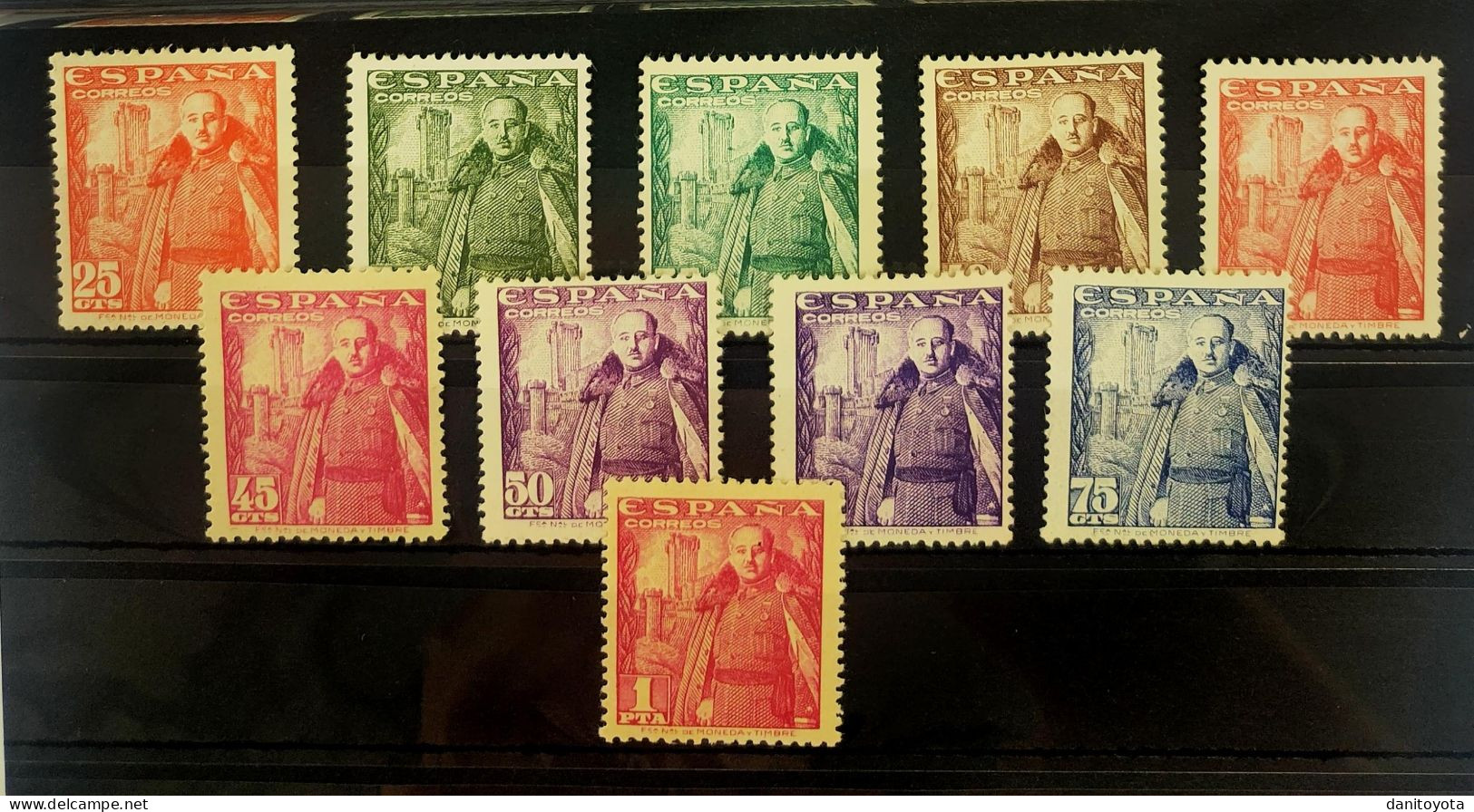 ESPAÑA. EDIFIL 1024/32 ** FRANCO CAPOTE. VALOR DE CATÁLOGO 30 € - Nuovi