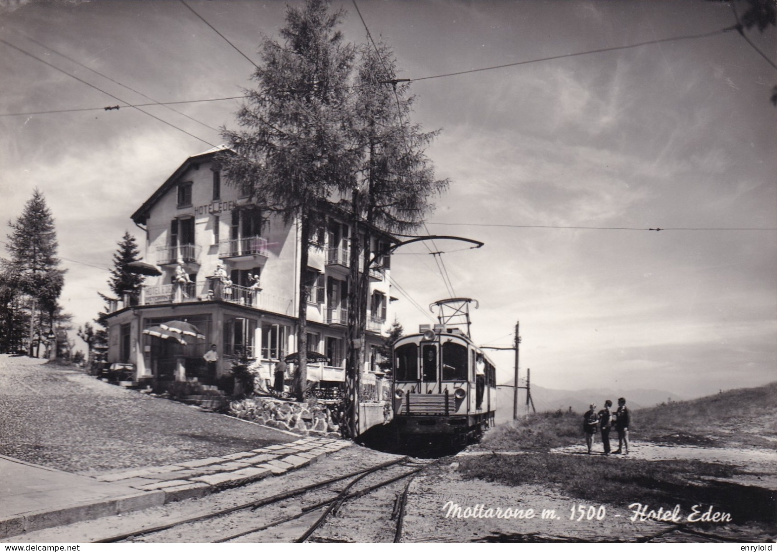 Mottarone - Hotel Eden Stazione Treno Ferrovia - Autres & Non Classés