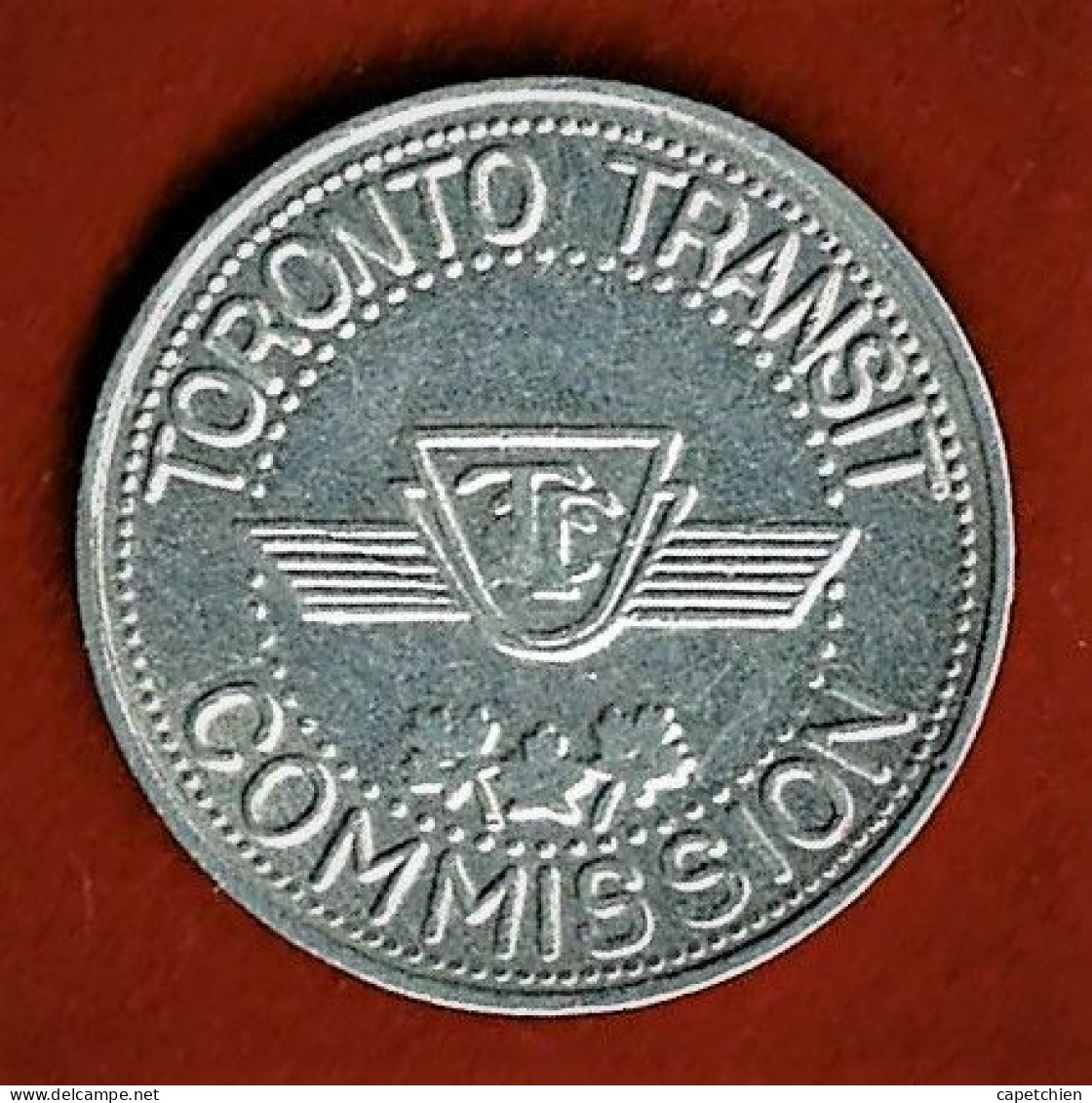 CANADA /  TOKEN / TORONTO TRANSIT COMMISSION / NECESSITE / ALU / N.D. - Firma's