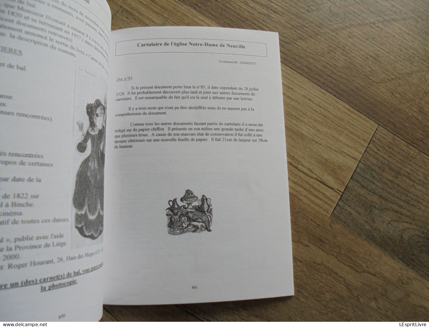 MEMOIRE DE NEUPRE N° 23 Régionalisme Bois Grotte Rosière Ecole Plainevaux Loup Loup Garou Cartulaire Neuville Demblon