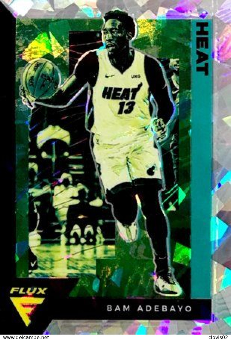 93 Bam Adebayo - Miami Heat - Carte Panini 2020-21 NBA Flux Base Cards - Sonstige & Ohne Zuordnung