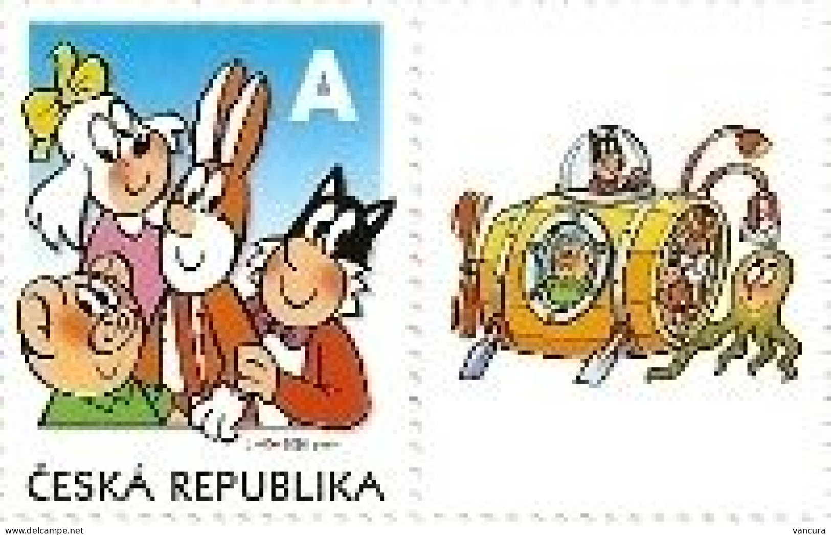 ** 641 Czech Republic Ctyrlistek (Four Leaf Clover) Cartoon 2010 Octopus - Comics