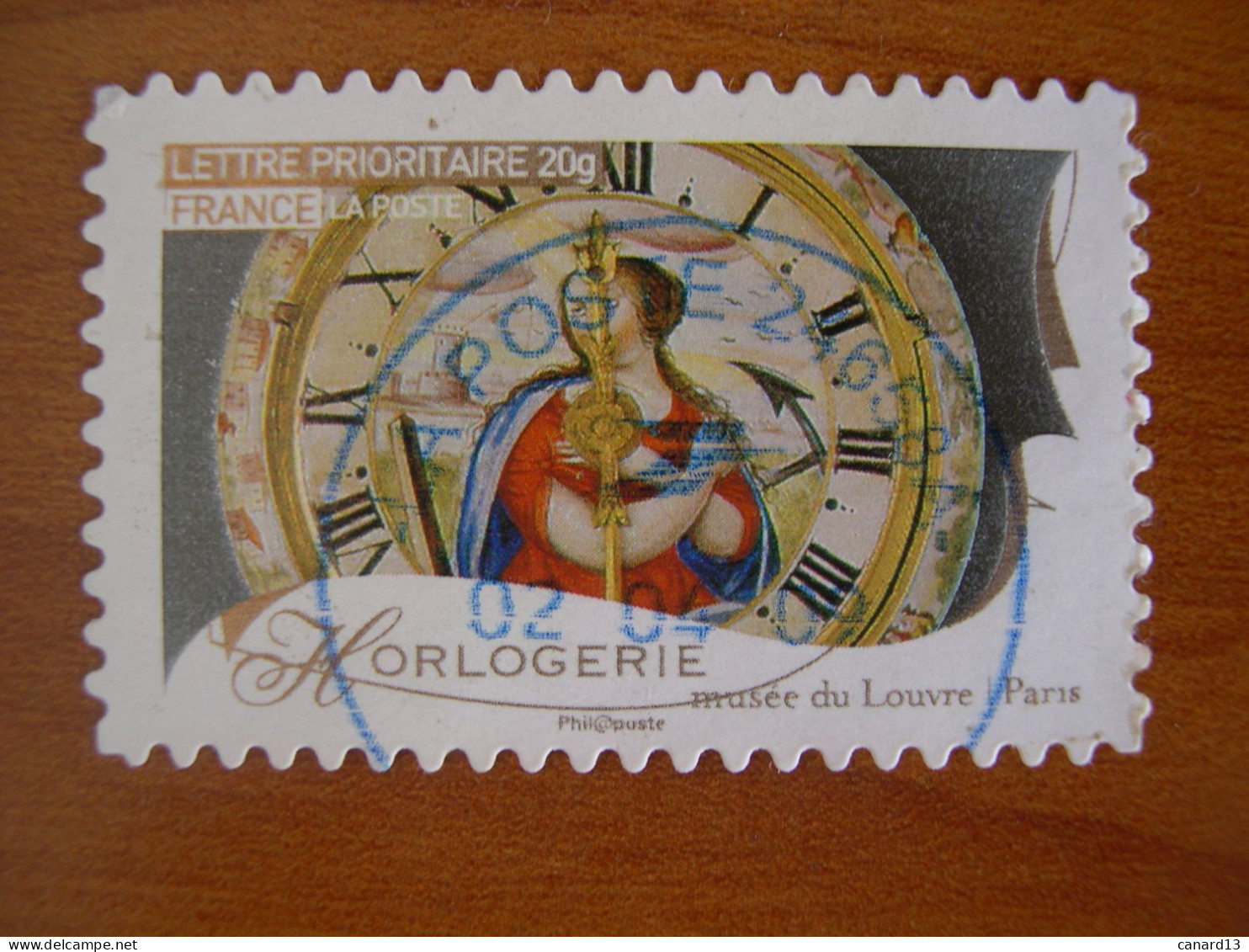 France Obl   N° 254 Cachet Rond Bleu - Oblitérés