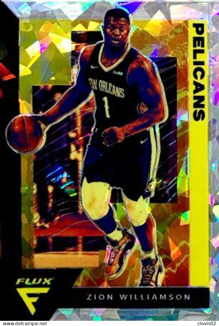 109 Zion Williamson - New Orleans Pelicans - Carte Panini 2020-21 NBA Flux Base Cards - Other & Unclassified