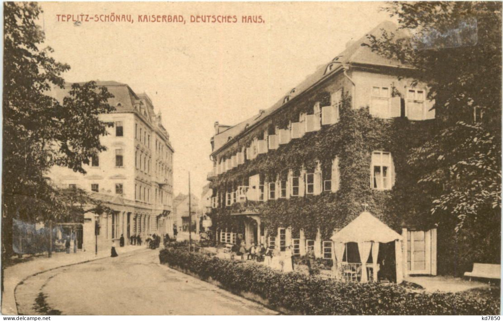 Teplitz-Schönau - Deutsches Haus - Böhmen Und Mähren