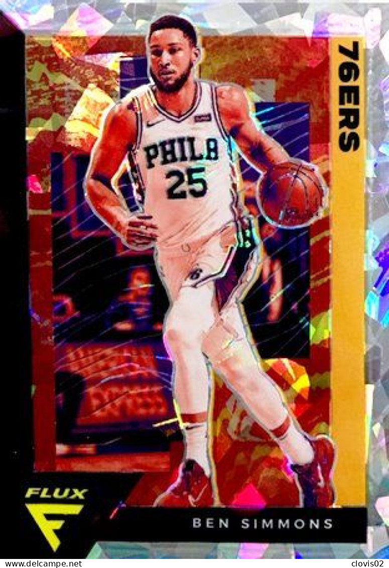 133 Ben Simmons - Philadelphia 76ers - Carte Panini 2020-21 NBA Flux Base Cards - Sonstige & Ohne Zuordnung