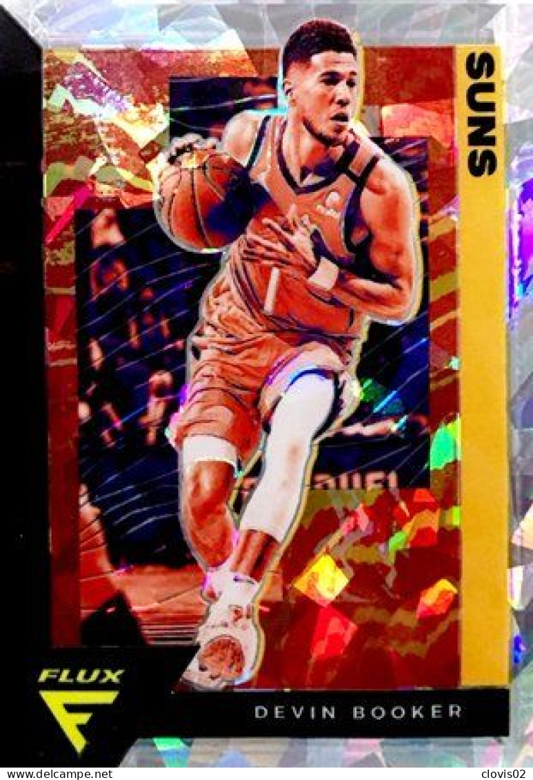 140 Devin Booker - Phoenix Suns - Carte Panini 2020-21 NBA Flux Base Cards - Otros & Sin Clasificación
