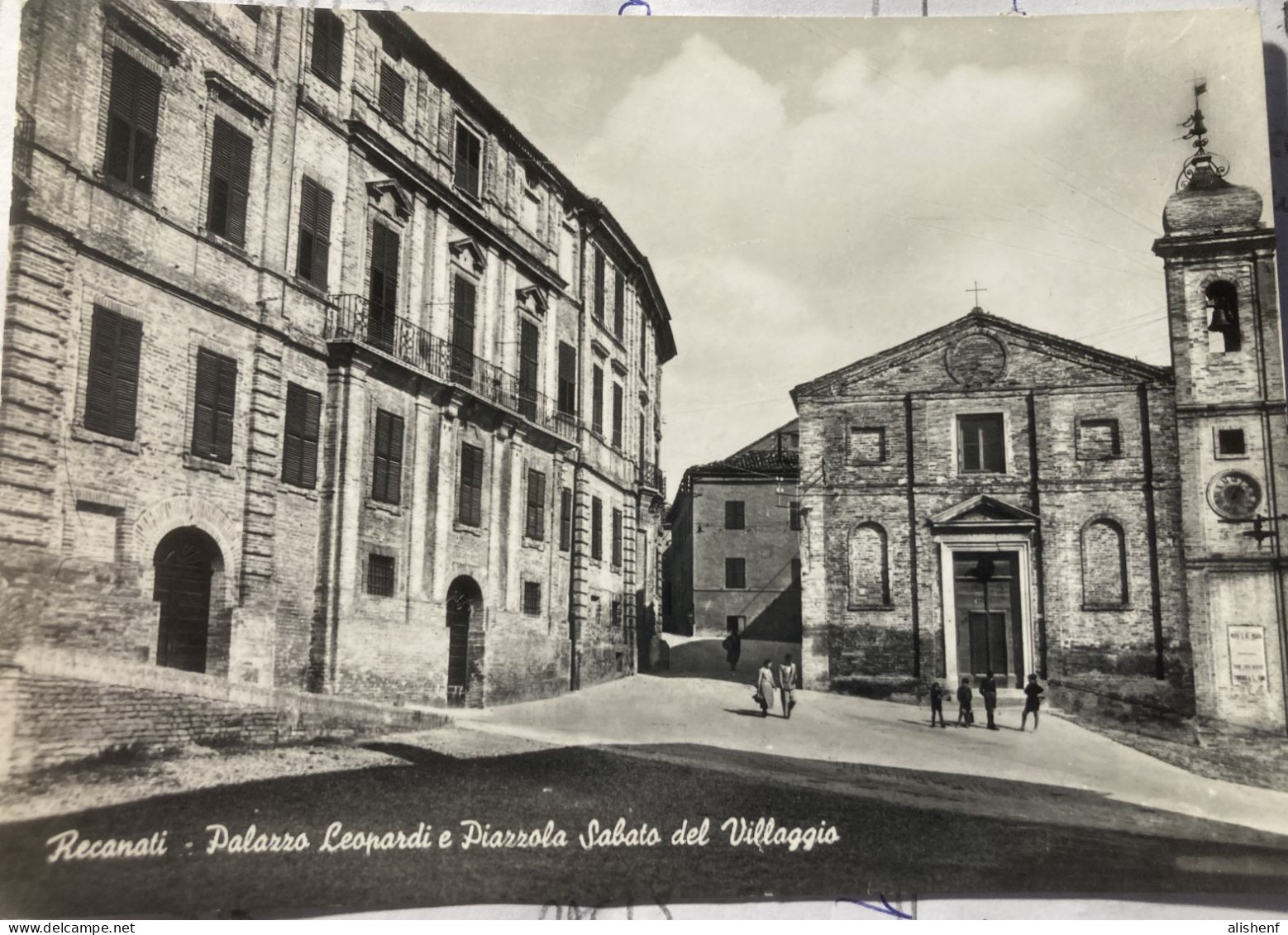 Recanati Macerata Palazzo Leopardi E Piazza Sabato Del Villaggio - Macerata