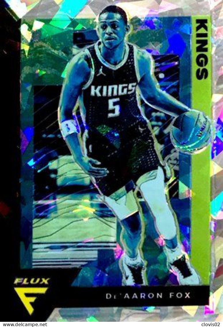 151 De'Aaron Fox - Sacramento Kings - Carte Panini 2020-21 NBA Flux Base Cards - Sonstige & Ohne Zuordnung