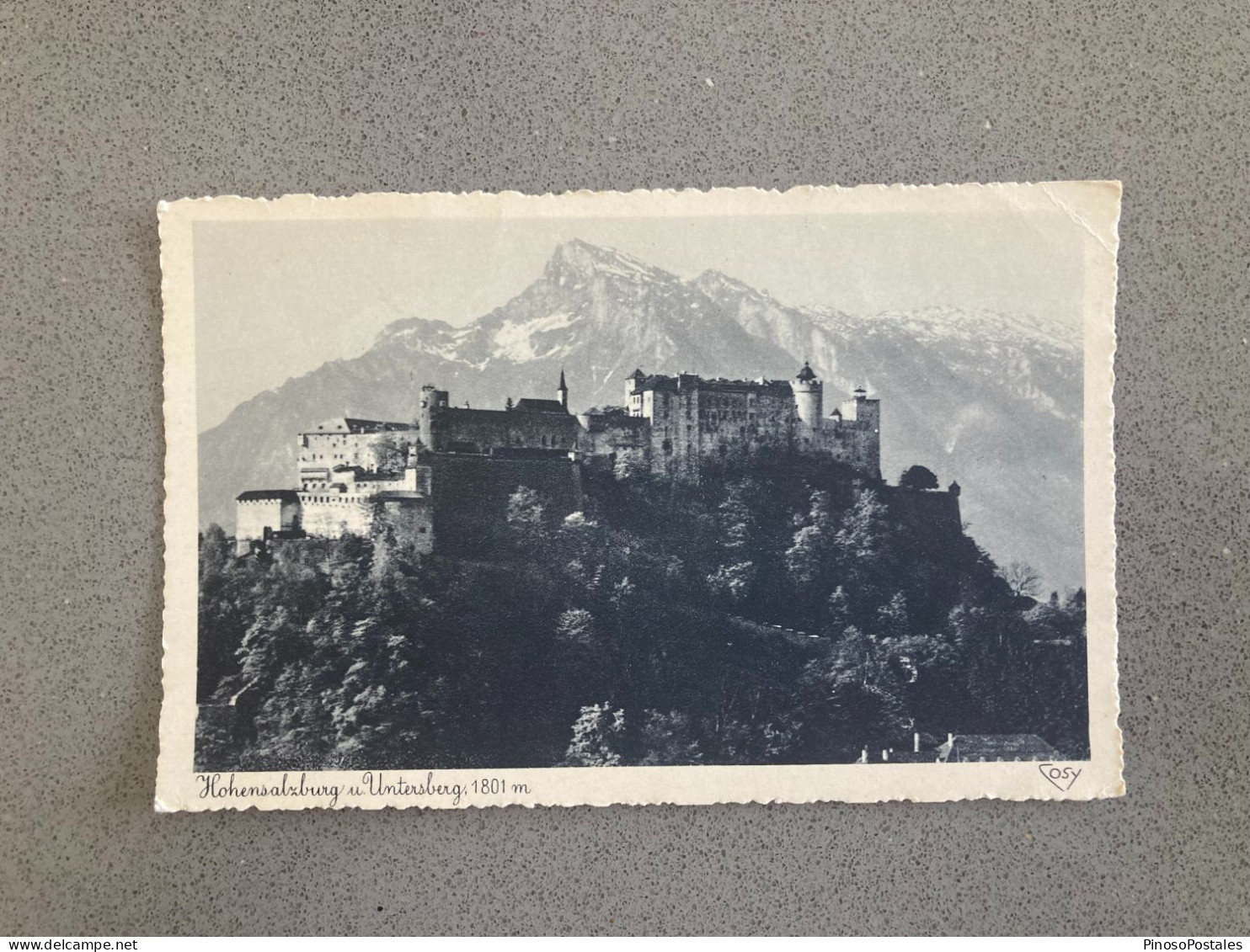 Hohensalzburg U Untersberg Carte Postale Postcard - Salzburg Stadt
