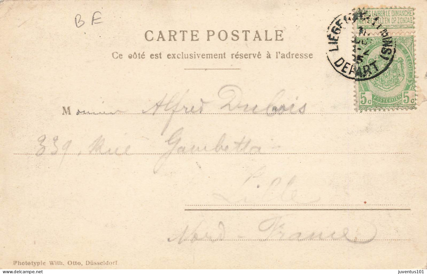 CPA Exposition Universelle De Liège 1905-Palais Des Beaux Arts-Timbre     L2916 - Liege