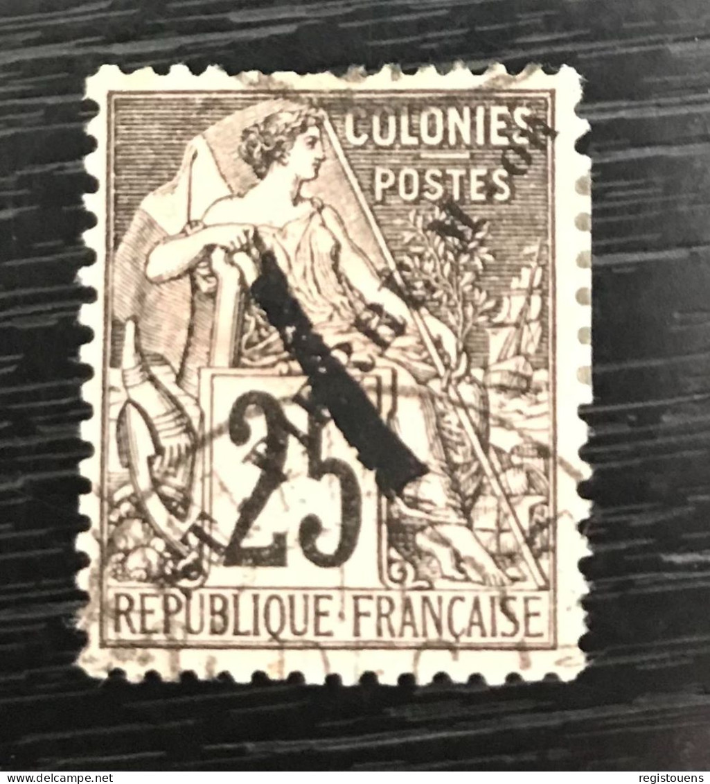 Timbre Oblitéré Saint Pierre Et Miquelon 1891 Yt N° 45 - Used Stamps