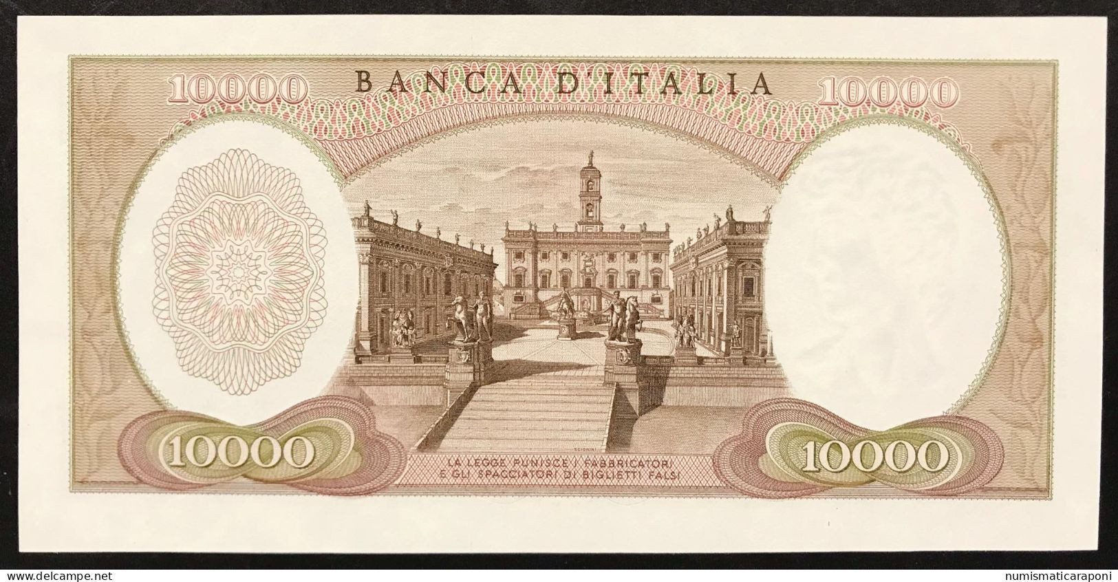 10000 LIRE MICHELANGELO 08 06 1970 NON TRATTATO  Spl+ Leggere Pieghe  LOTTO 1470 - 10.000 Lire