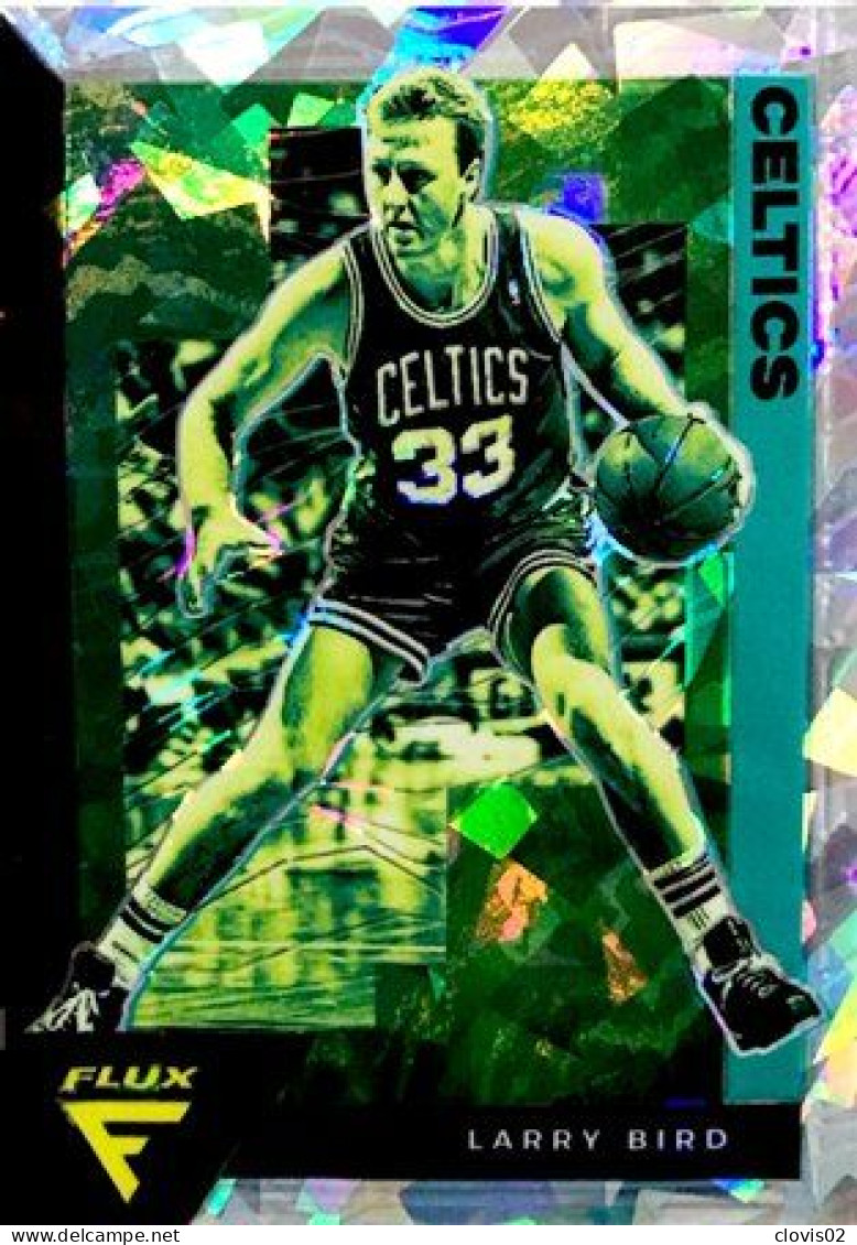 182 Larry Bird - Boston Celtics - Carte Panini 2020-21 NBA Flux Base Cards - Otros & Sin Clasificación