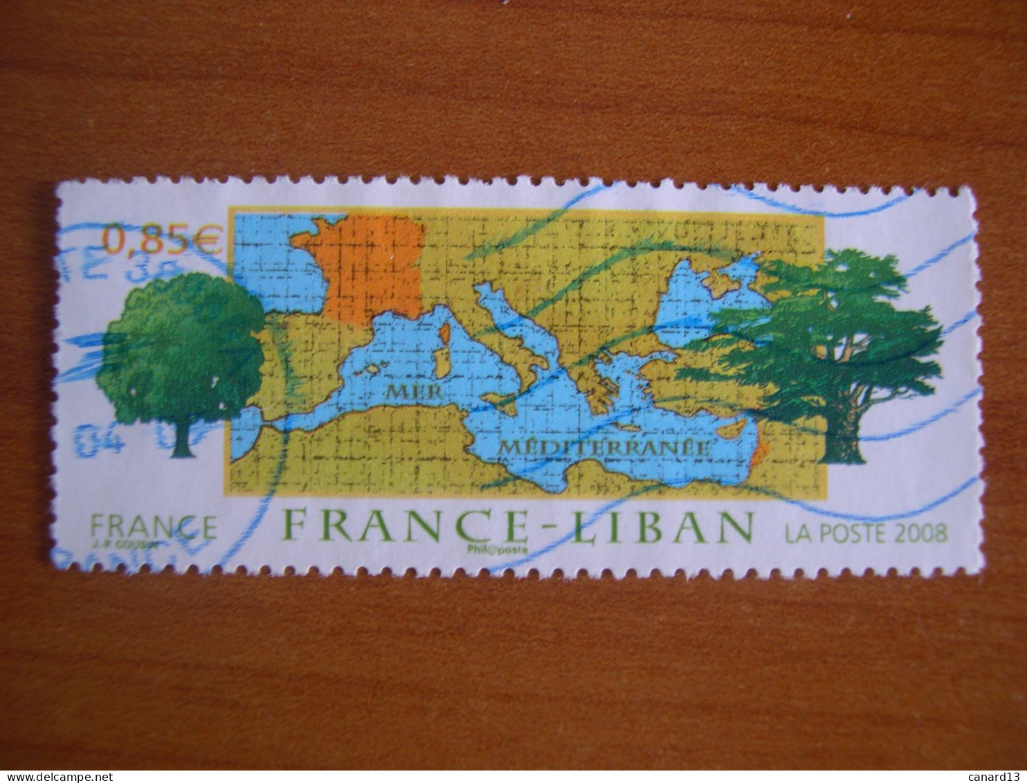 France Obl   N° 4323 Cachet Rond Bleu - Gebraucht