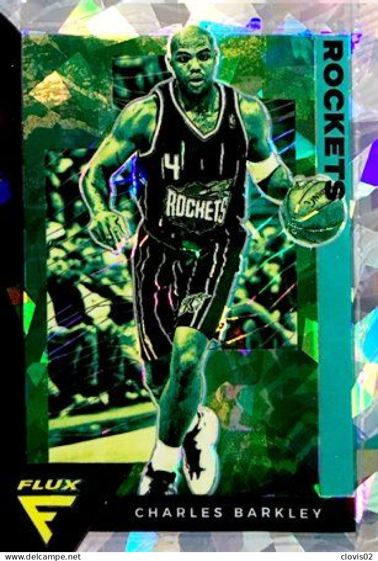 184 Charles Barkley - Houston Rockets - Carte Panini 2020-21 NBA Flux Base Cards - Otros & Sin Clasificación