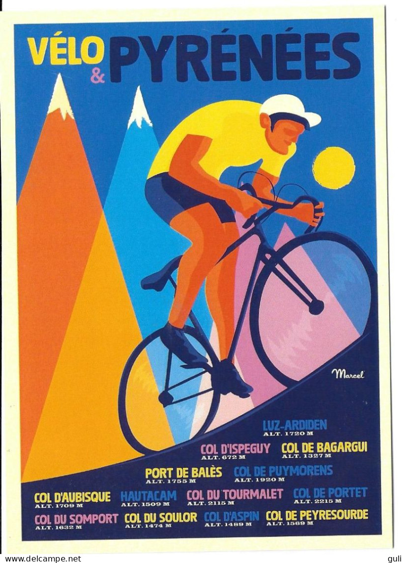 Sport CYCLISME  VELO  Et PYRENEES (cycle Bicyclette )*PRIX FIXE - Cyclisme