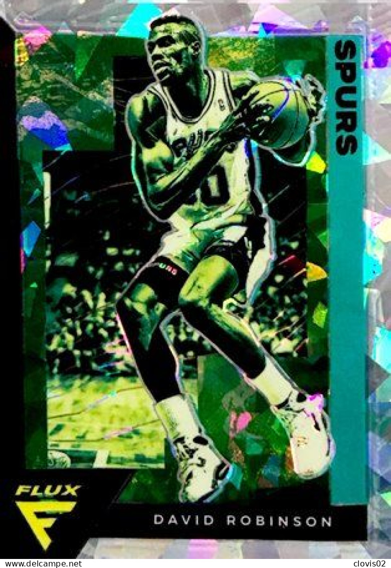 185 David Robinson - San Antonio Spurs - Carte Panini 2020-21 NBA Flux Base Cards - Other & Unclassified