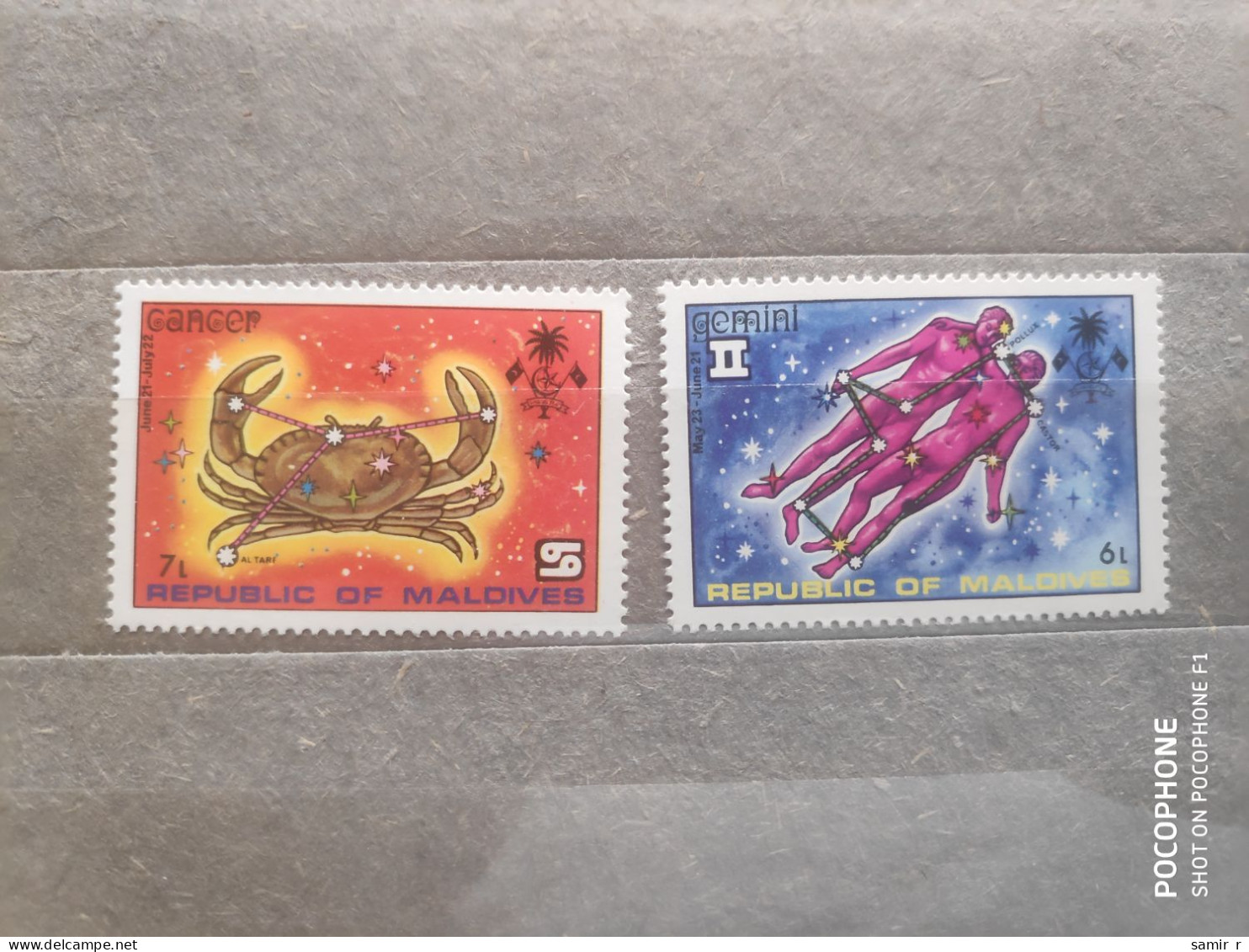 Maldivies	Zodiac Signes (F97) - Maldiven (1965-...)