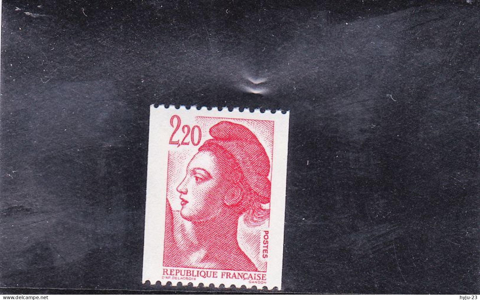 Y&T N° 2379b ** N° Rouge Fin - Unused Stamps