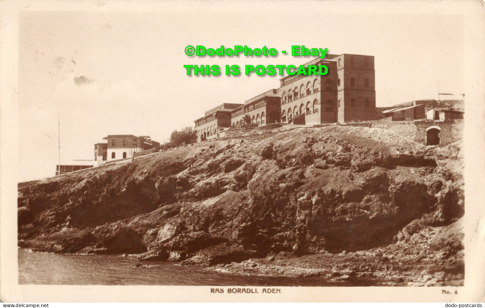 R418485 Aden. Ras Boradli. No. 4. RP. 1929 - Monde