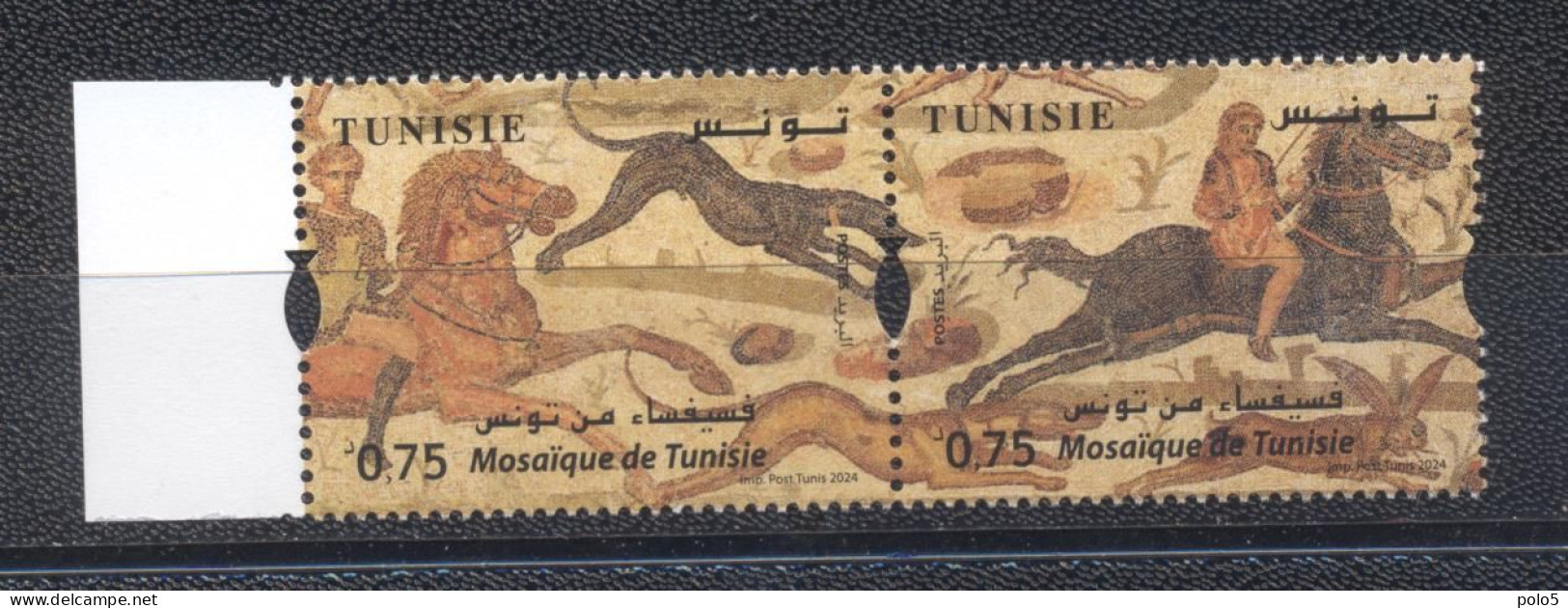 Tunisie 2024- Mosaique De Tunisie Paire - Tunesien (1956-...)