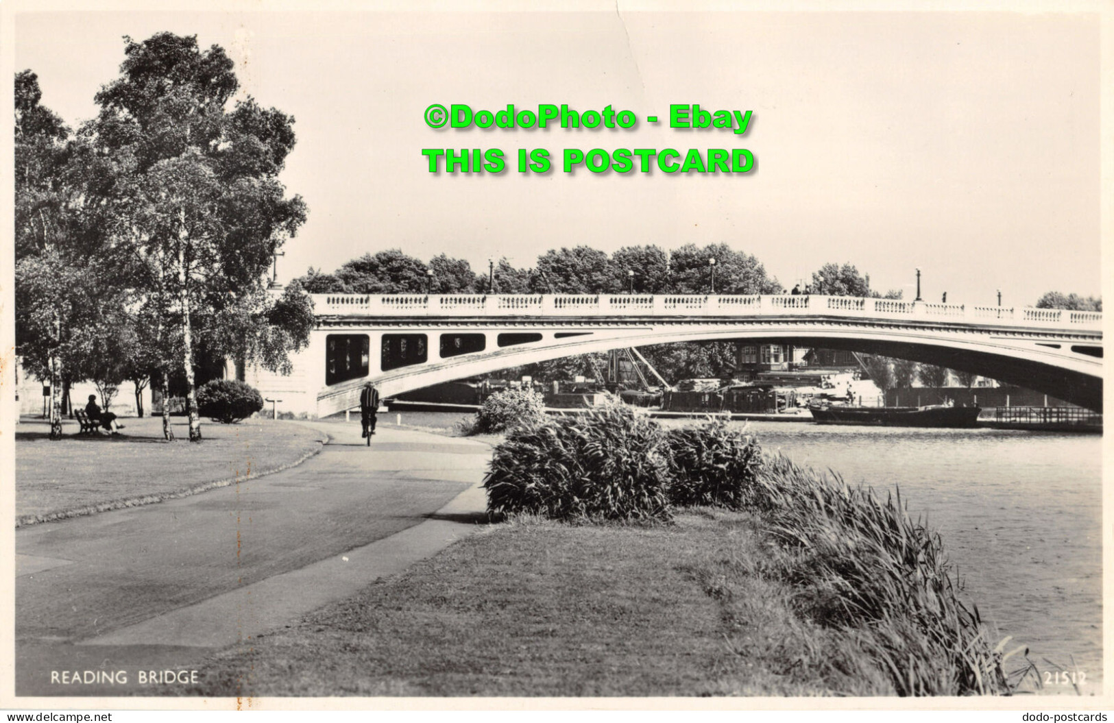 R418491 Reading Bridge. J. Salmon. A Real Photo - Monde