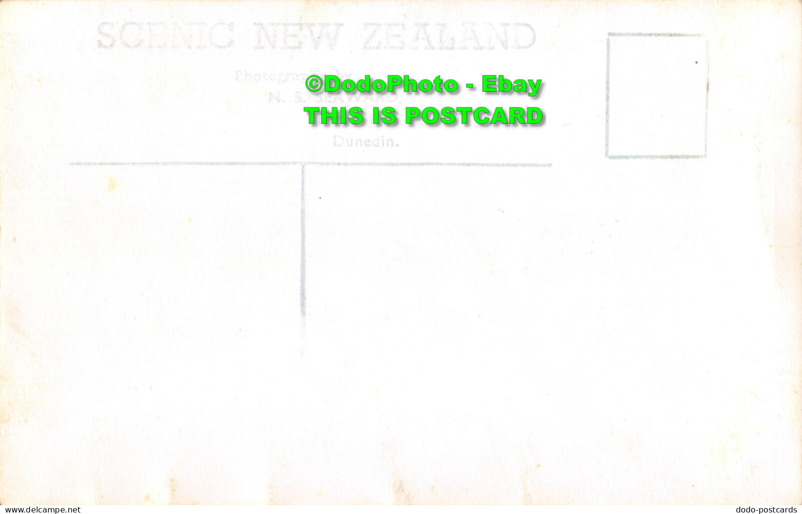 R418492 New Zealand. Unknown Lake. N. S. Seaward - Monde