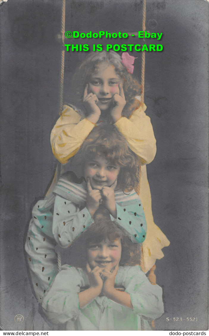 R418903 Children. S. 523 5521. The Rotophot Postcard. 1907 - Monde