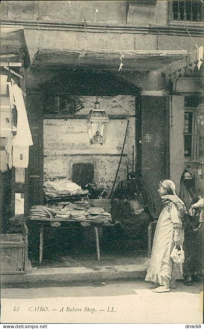 EGYPT - CAIRO / CAIRE - A BAKERS SHOP - EDIT LL - 1910s (12699) - Kairo