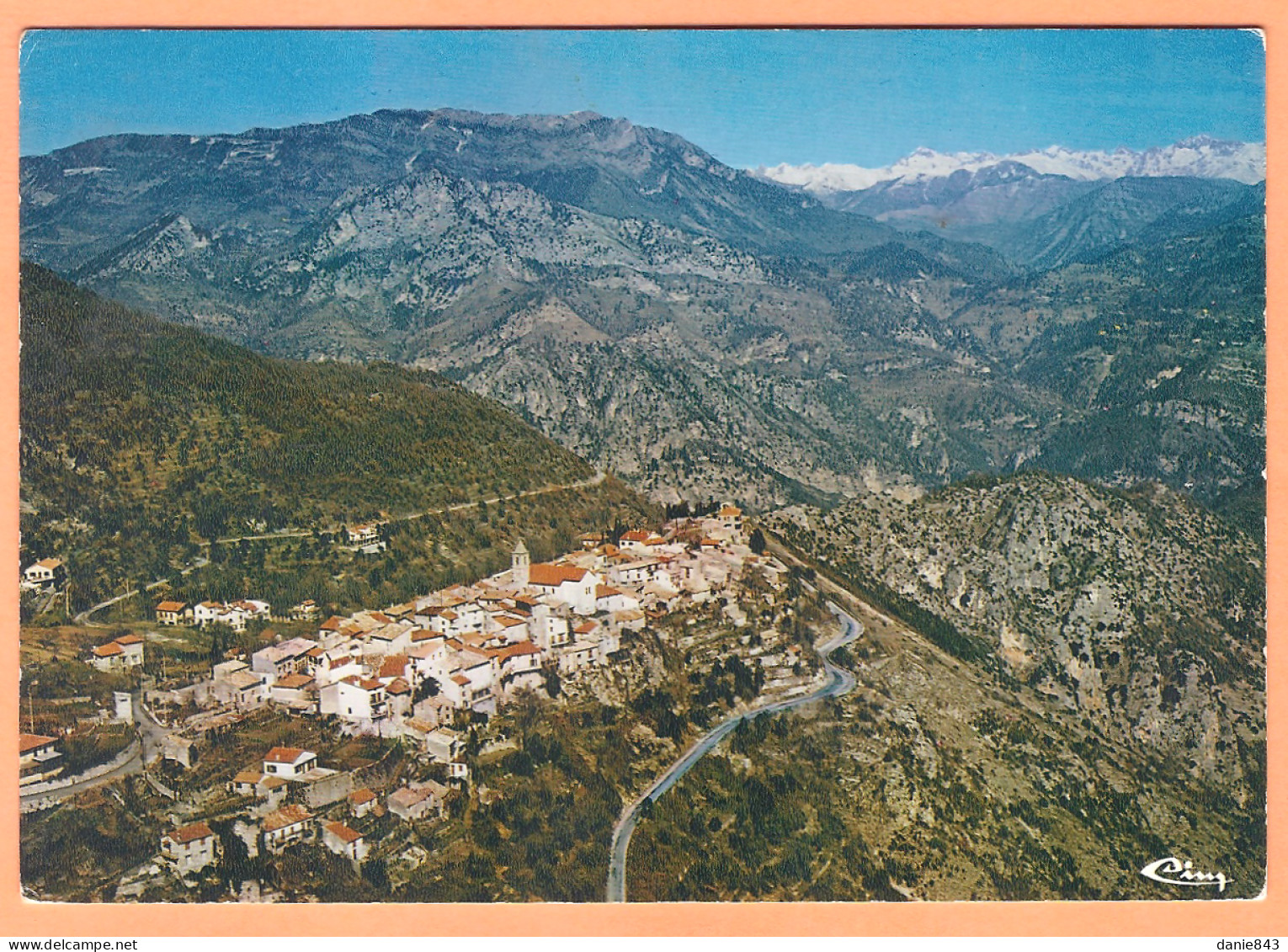 Ppgf/ CPSM Grand Format - ALPES MARITIMES - BOUYON - VUE GÉNÉRALE AÉRIENNE - Sonstige & Ohne Zuordnung