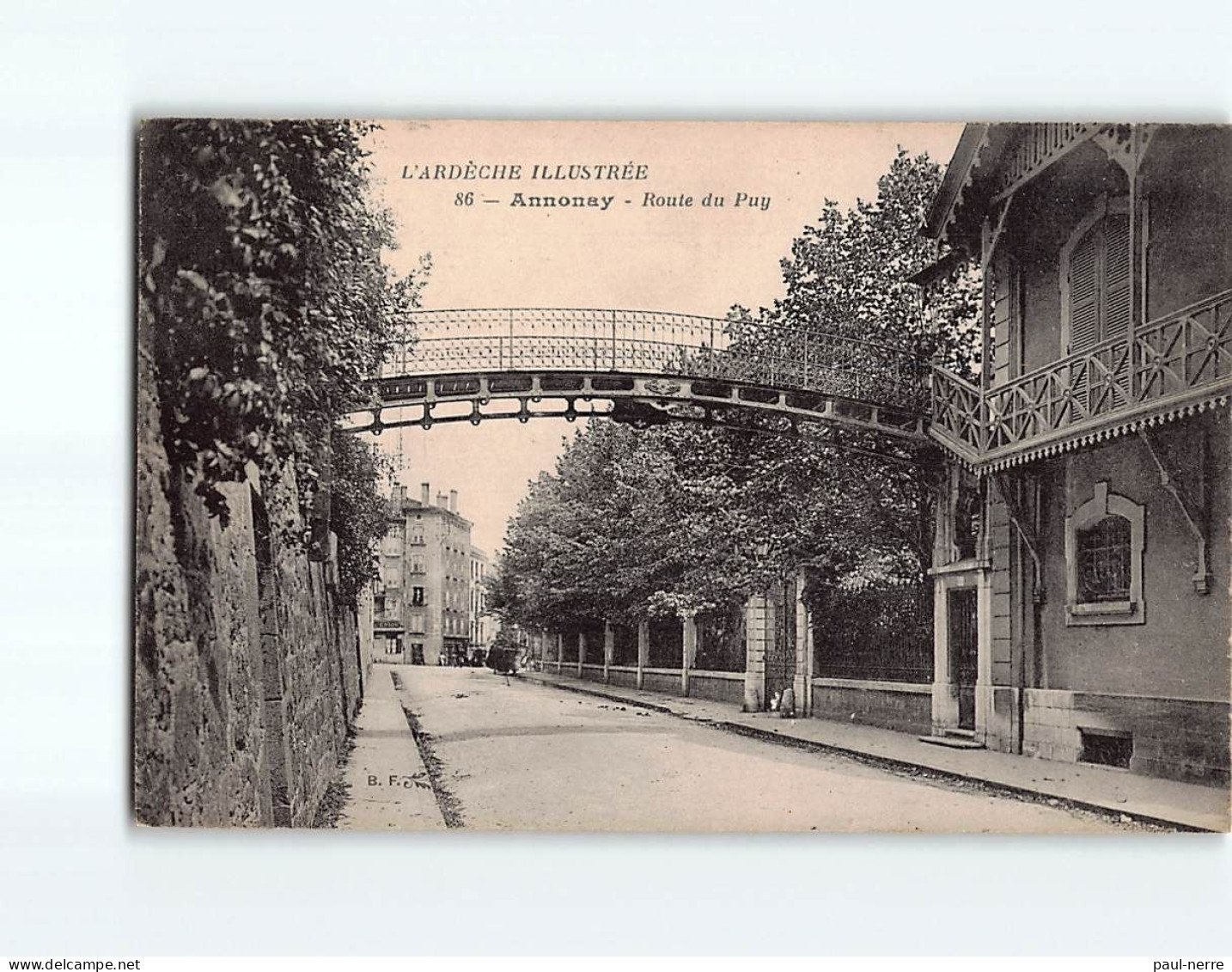 ANNONAY : Route Du Puy - Très Bon état - Annonay