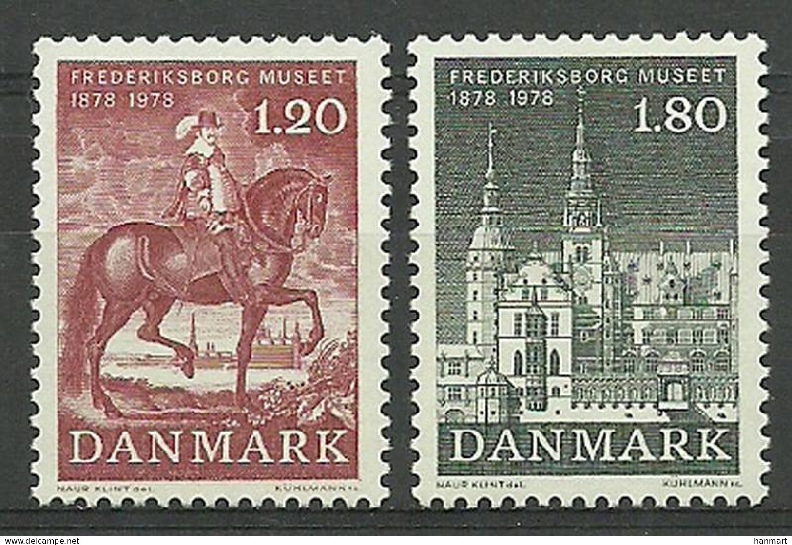Denmark 1978 Mi 660-661 MNH  (ZE3 DNM660-661) - Hoftiere
