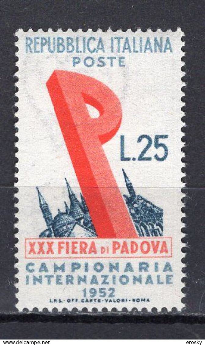 Y0167 - ITALIA Ss N°693 - ITALIE Yv N°632 ** - 1946-60: Neufs