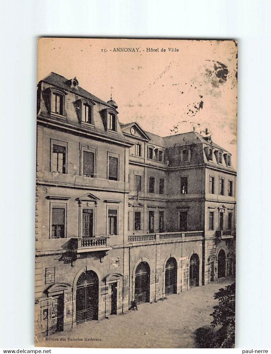 ANNONAY : Hôtel De Ville - état - Annonay