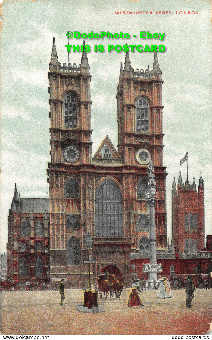 R418529 Westminster Abbey. London. 1908 - Other & Unclassified